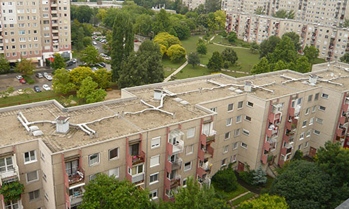 panel tető